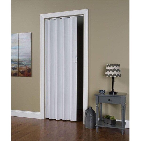 Perfectpatio 48 x 80 in. Via White Vinyl Folding Door PE3040007 - main